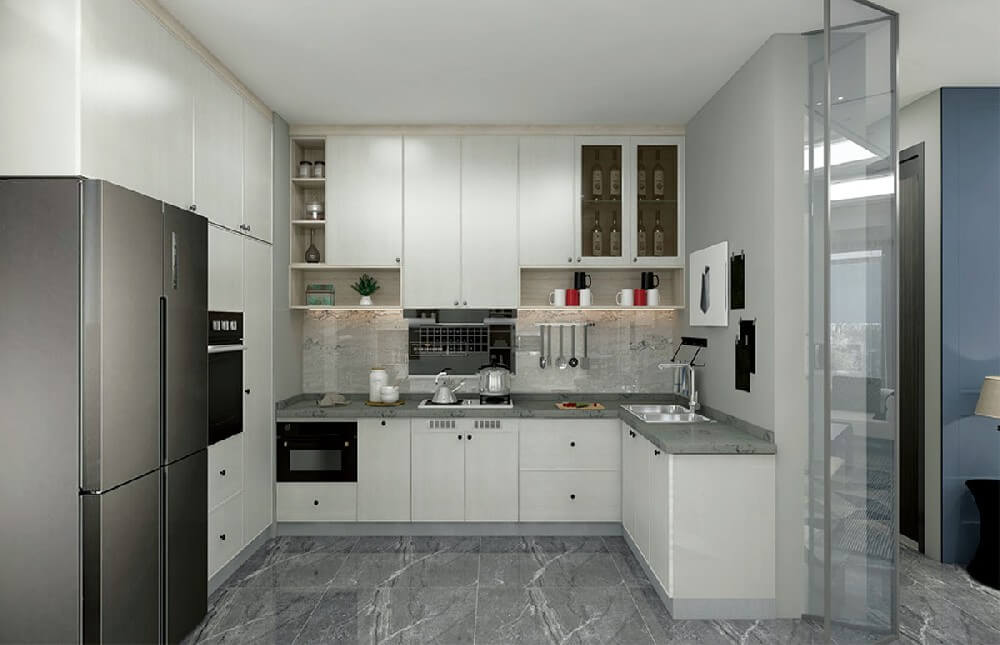 塞纳河畔 餐厅-橱柜